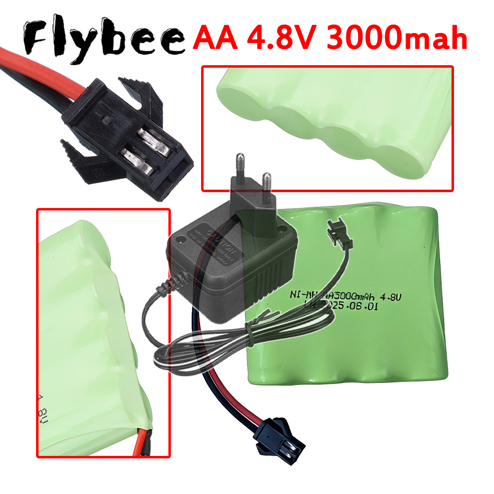 Rechargeable Battery Aa - Rechargeable NiMH 4.8V 3000mAh Battery Pack