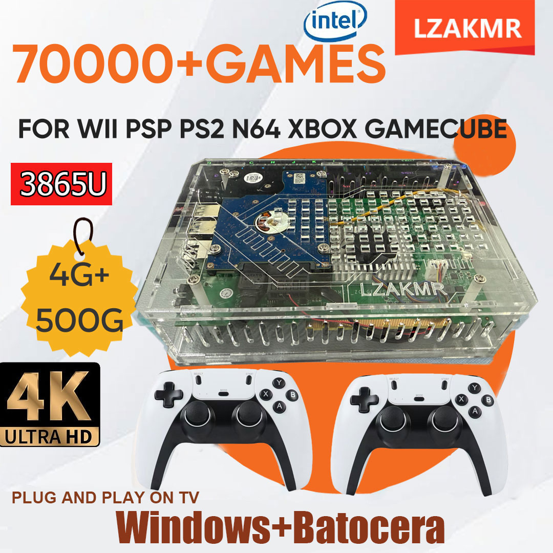 Retro Gaming Windows - Retro U9 PRO Game Console 500GB