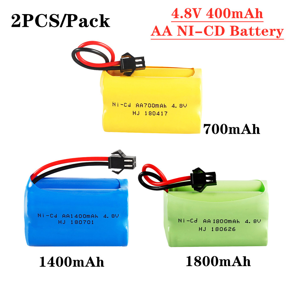Rechargeable Battery Aa - 4.8v 700/1400/1800mah NiCd Battery Ni-Cd Battery