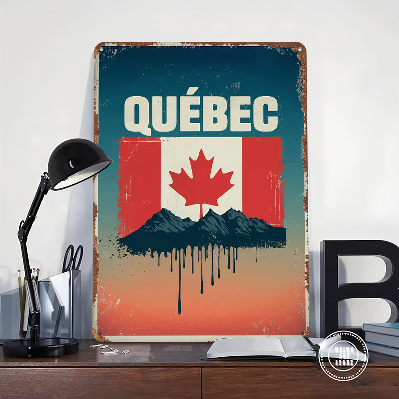 Quebec Travel Printed Poster C - Retro Gaming Quebec ulasan dan harga