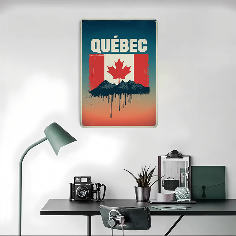 Quebec Travel Printed Poster C - Retro Gaming Quebec ulasan dan harga