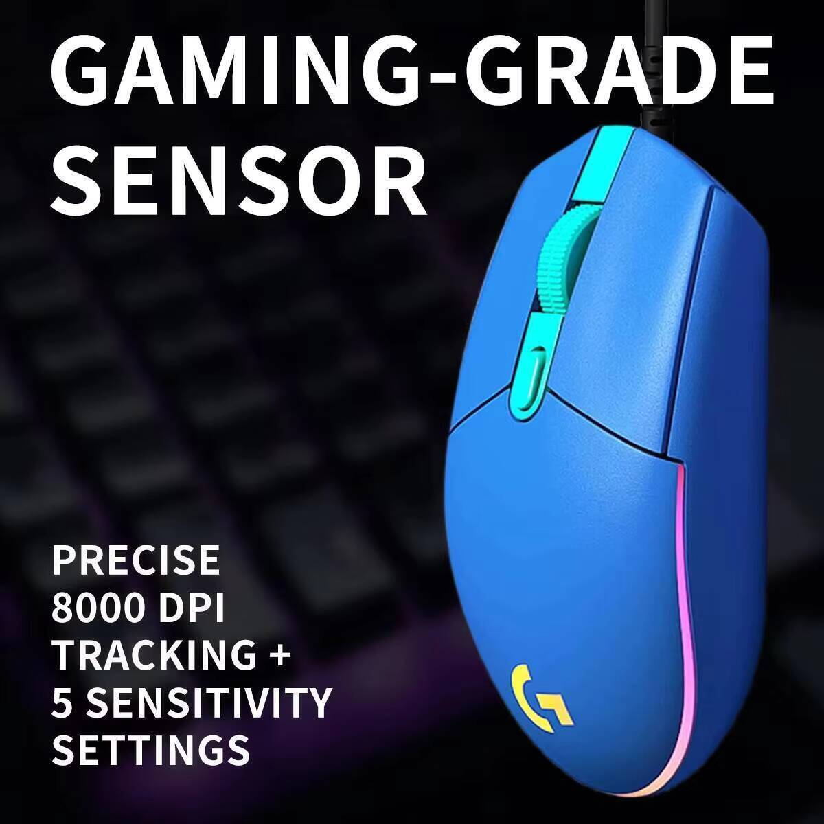 Logitech G203 Wired Gaming Mou - Logitech Mouse G203 ulasan dan harga