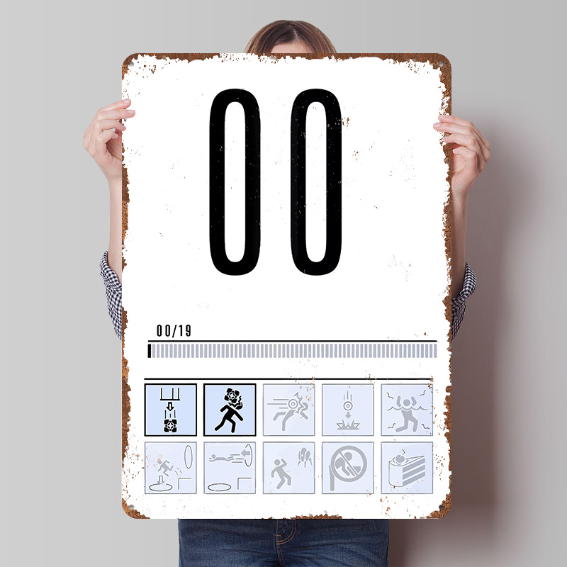 Portal 2 Challenge Mode Icons  - Retro Gaming Icons ulasan dan harga