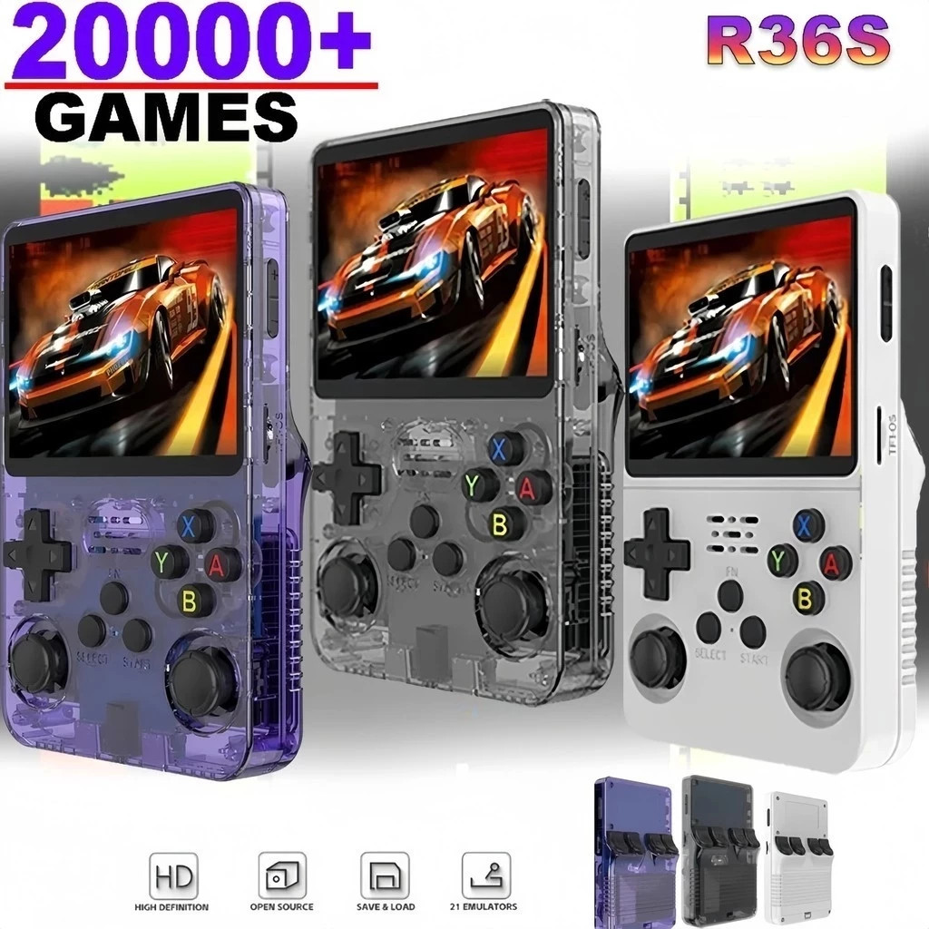 Mini R36S Retro Handheld Video - Retro Gaming Ps3 ulasan dan harga
