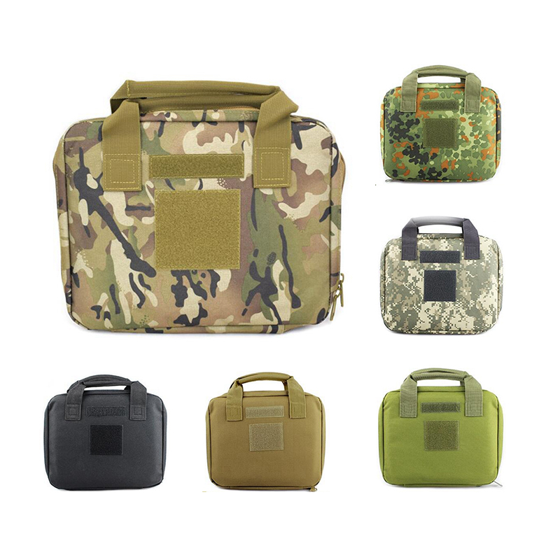 25X20CM HandGun Pistol Carry C - Game Cartridge Case ulasan dan harga
