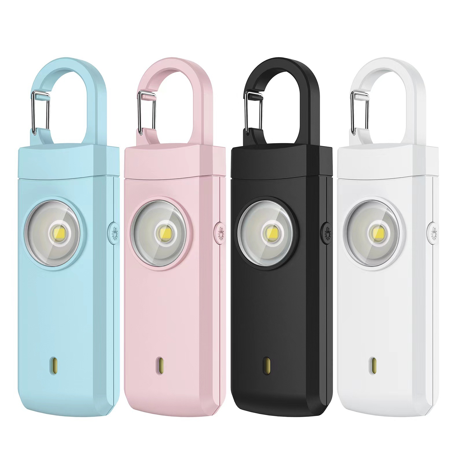 Self Defense Alarm 130dB Anti- - Rechargeable Battery Aa ulasan dan harga