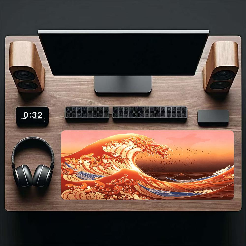 Retro Ukiyo E Vintage Japanese - Retro Gaming Table ulasan dan harga