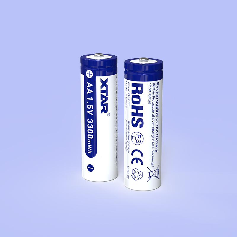 1-8 Pack XTAR 1.5V AA 3300mWh  - Rechargeable Battery Aa ulasan dan harga