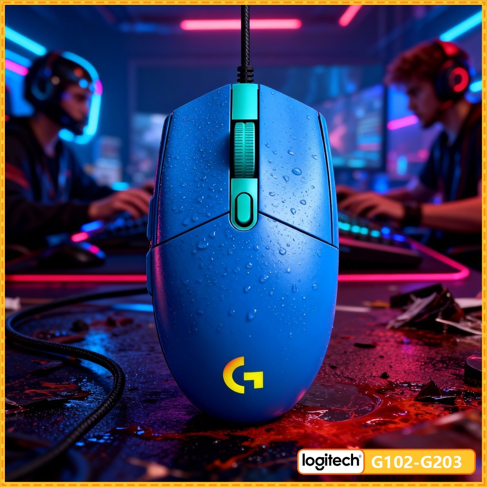 Logitech G203 Mouse, Wired USB - Logitech Mouse G203 ulasan dan harga