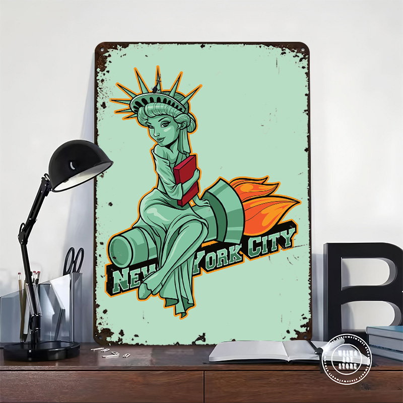NYC City Icon Badge 3D Printed - Retro Gaming Icons ulasan dan harga