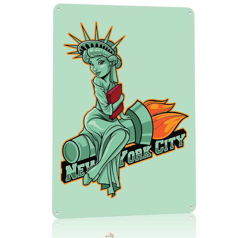 NYC City Icon Badge 3D Printed - Retro Gaming Icons ulasan dan harga