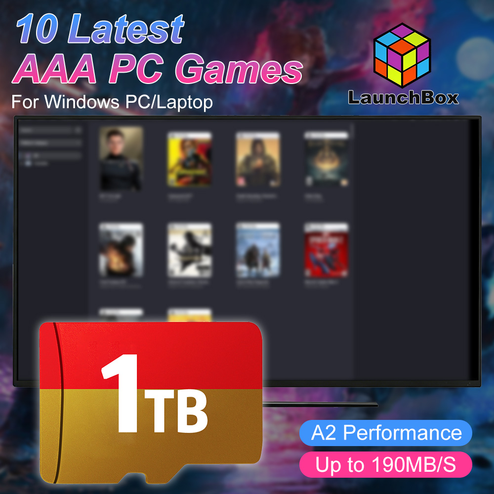 JMachen 1TB Game TF Card Built - Retro Gaming Windows ulasan dan harga
