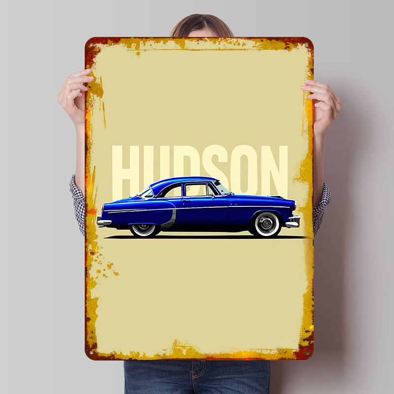 Blue Hudson Classic Car Tinpla - Retro Gaming At ulasan dan harga
