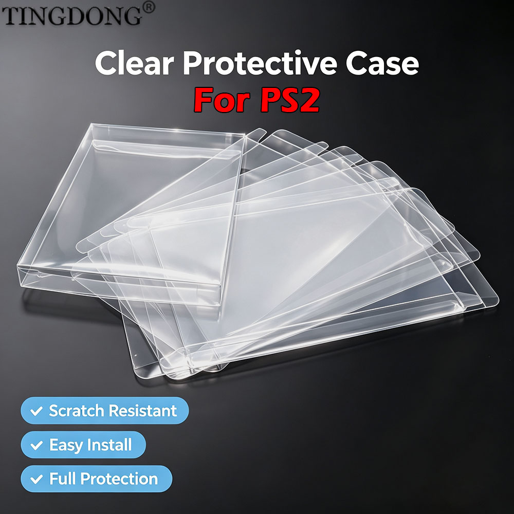 1-10PCS Clear PET Protector Ca - Game Cartridge Case ulasan dan harga