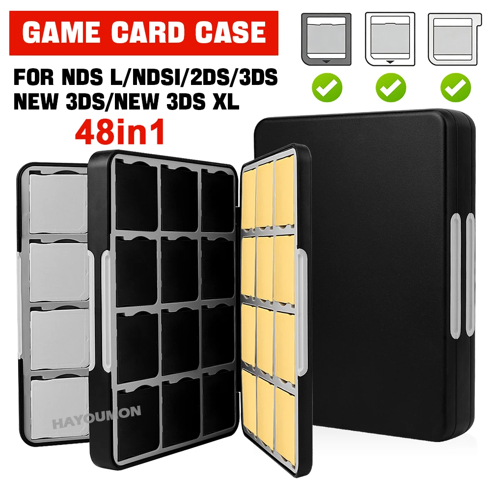 48 IN 1 Game Card Storage Case - Game Cartridge Case ulasan dan harga