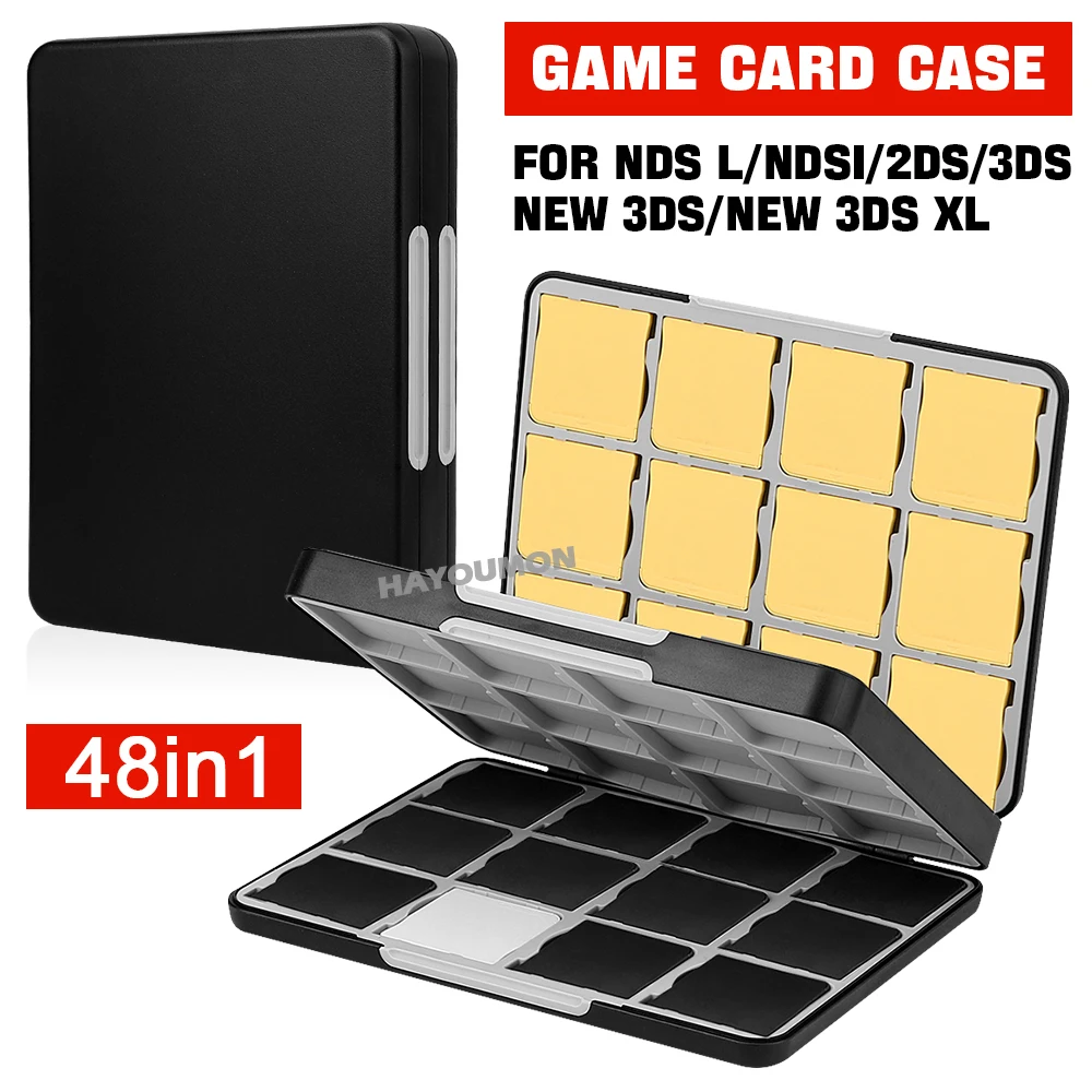 48 IN 1 Game Card Storage Case - Game Cartridge Case ulasan dan harga