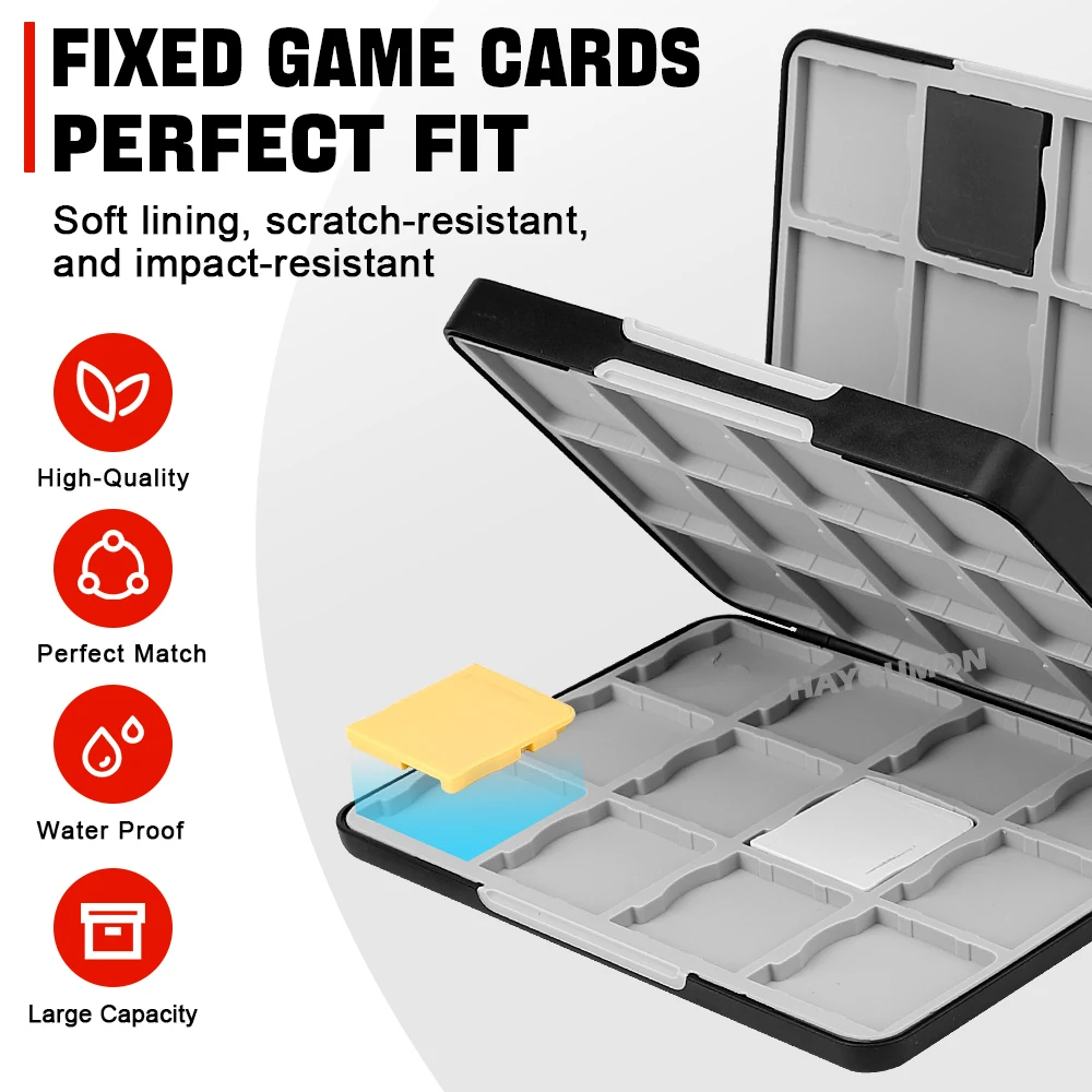 48 IN 1 Game Card Storage Case - Game Cartridge Case ulasan dan harga