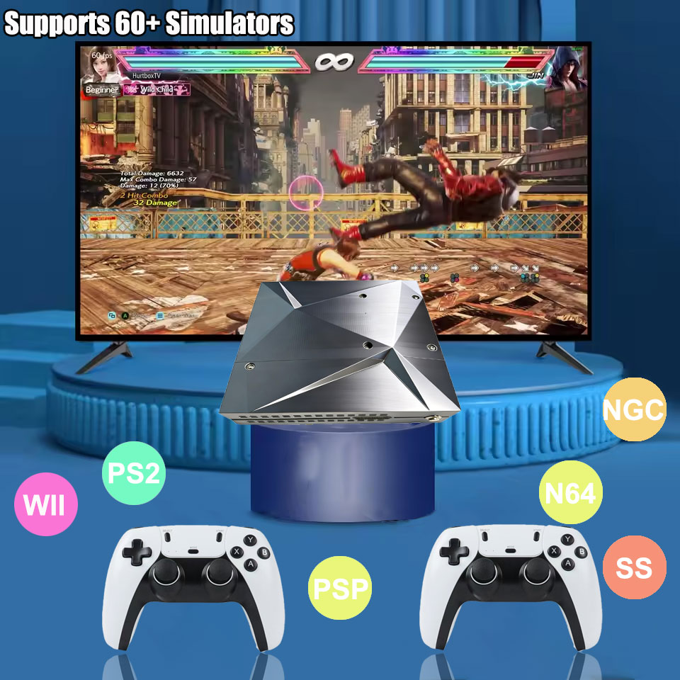 P88 Retro Game Console 2TB HDD - Retro Gaming Windows ulasan dan harga