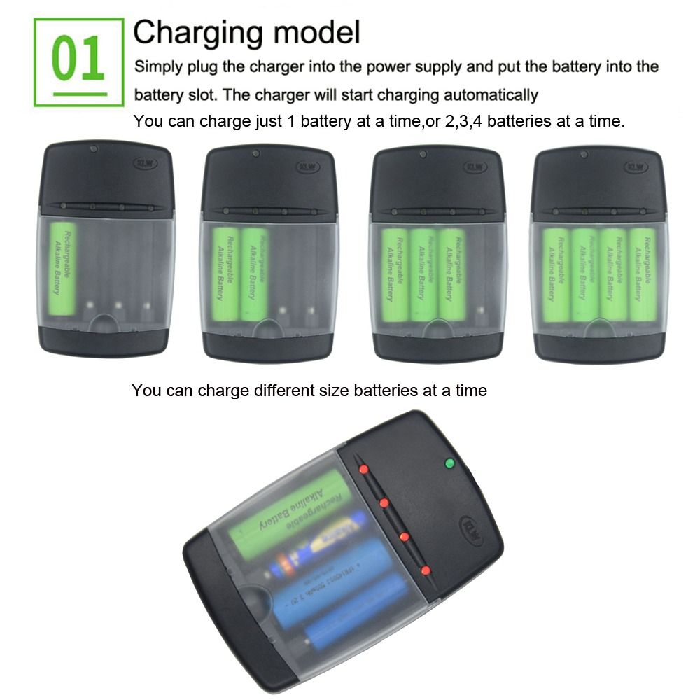 Fast Charging Dock Intelligent - Rechargeable Battery Aa ulasan dan harga