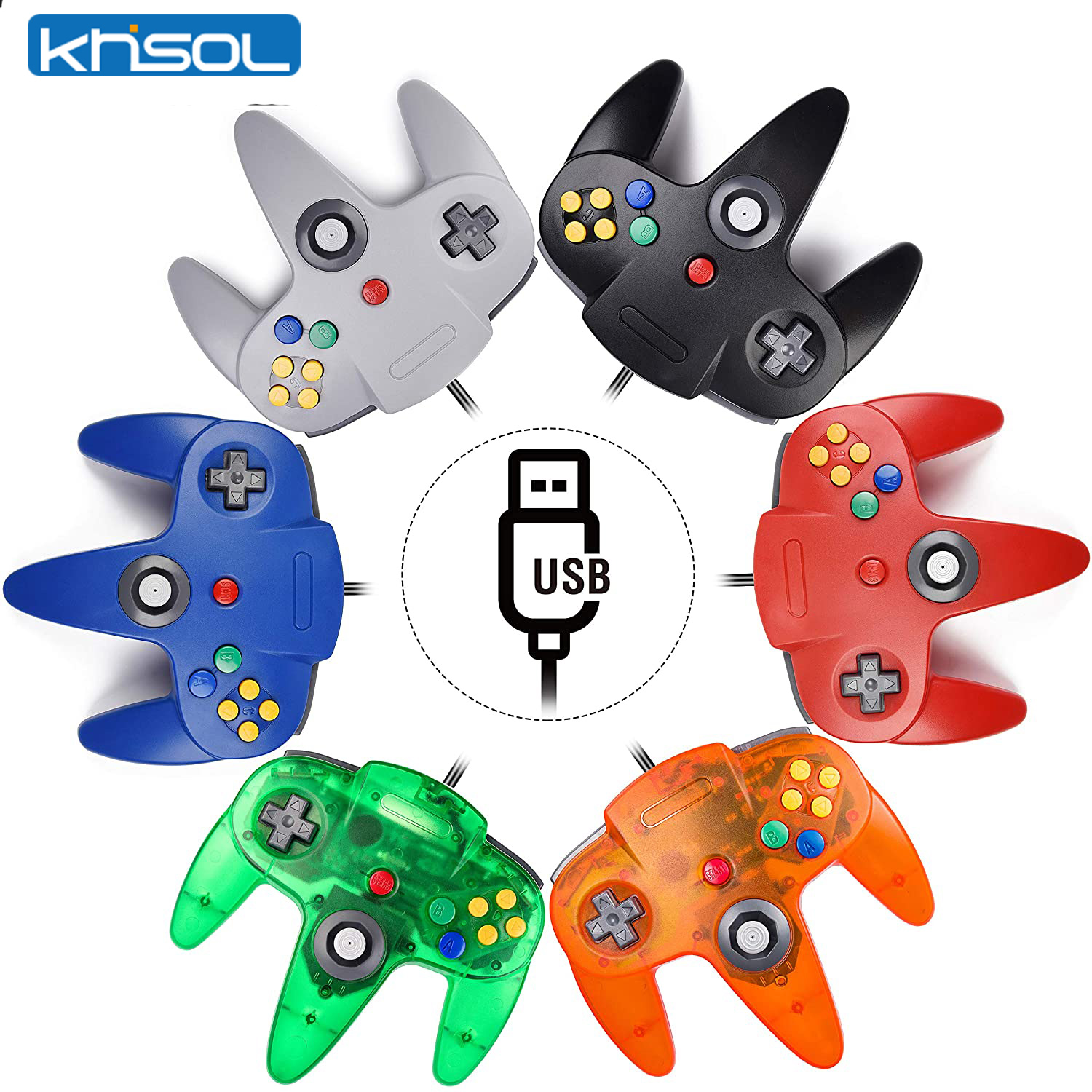 N64 Controller Classic USB Wir - Retro Gaming Table ulasan dan harga