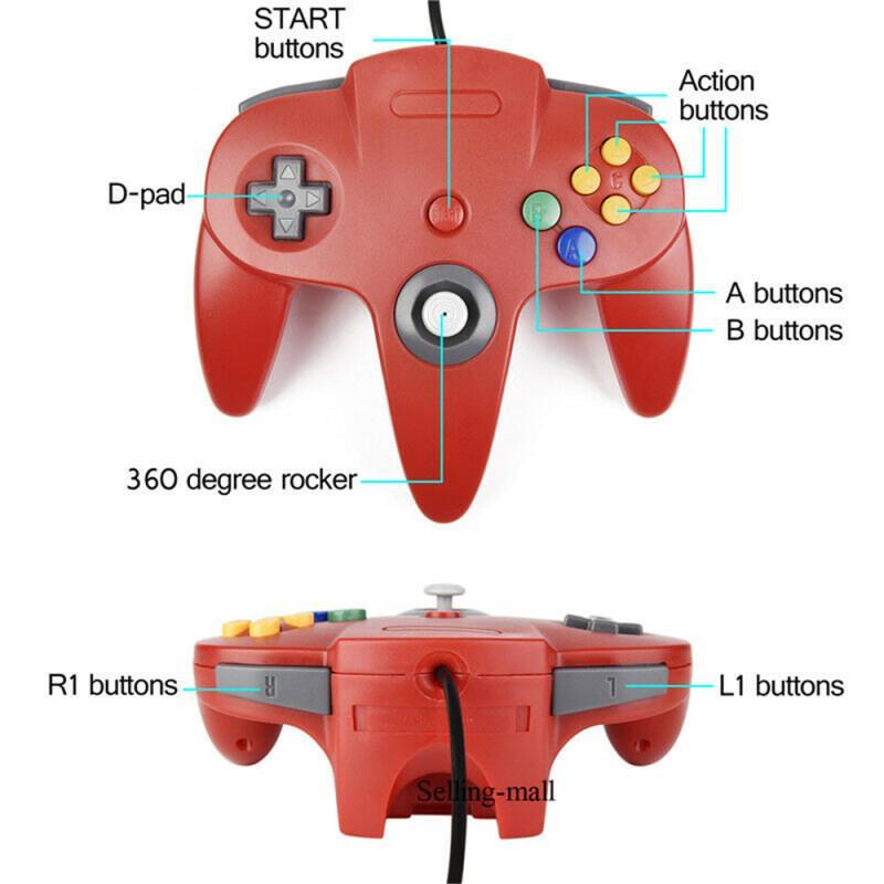 N64 Controller Classic USB Wir - Retro Gaming Table ulasan dan harga