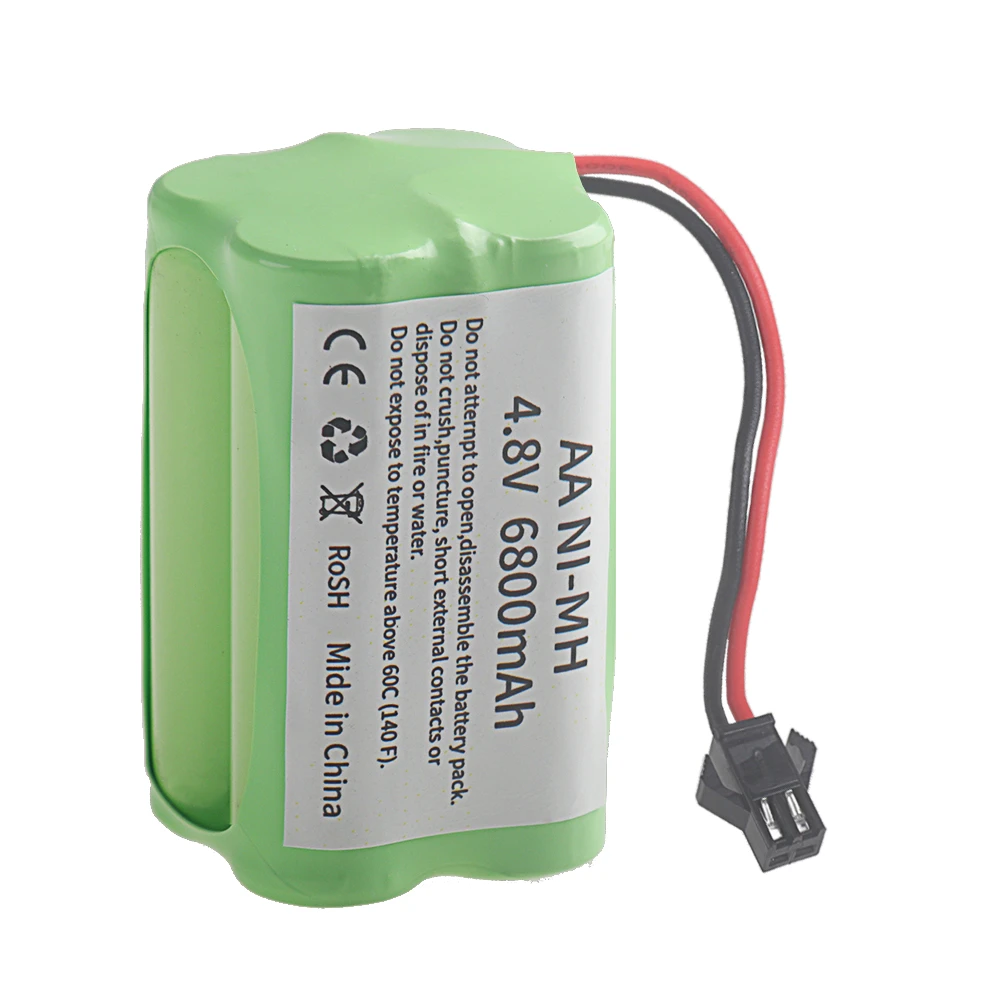 NI-MH 6800mAh 4.8V 4*AA Batter - Rechargeable Battery Aa ulasan dan harga