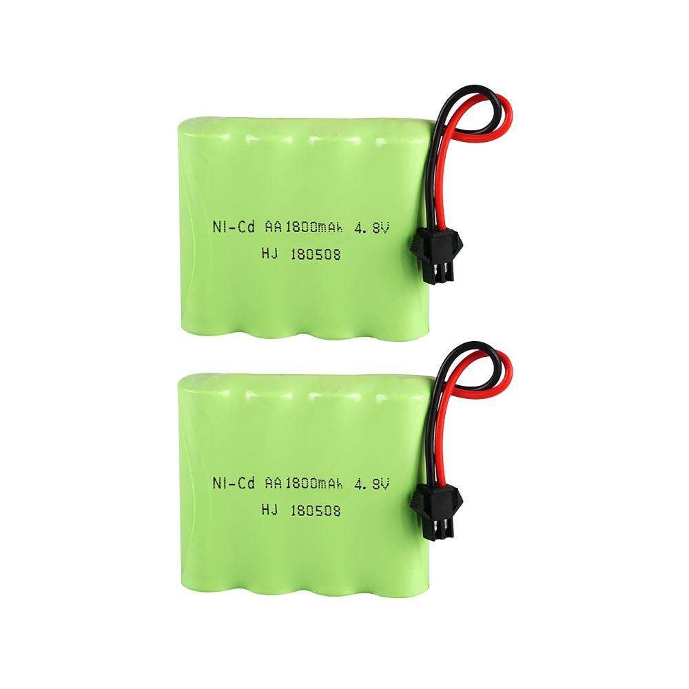 4.8V 1800mAh Ni-Cd AA Battery  - Rechargeable Battery Aa ulasan dan harga