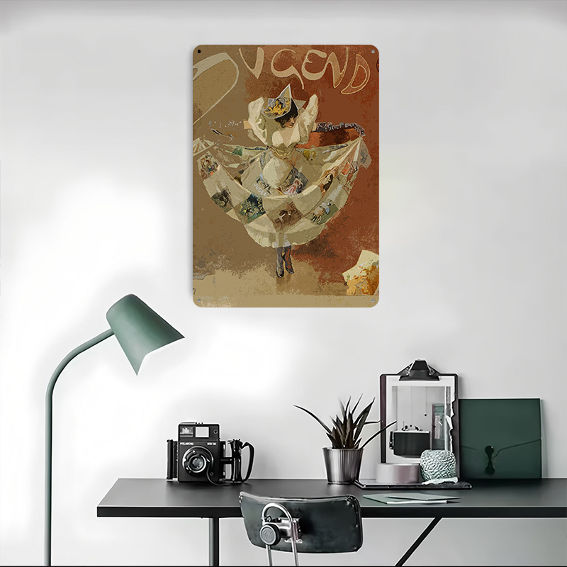 Vintage Magazine Cover Tinplat - Retro Gaming Magazine ulasan dan harga