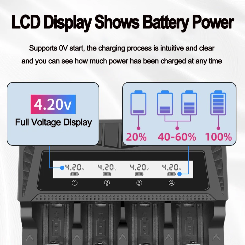 LCD Display Battery USB Charge - Rechargeable Battery Aa ulasan dan harga