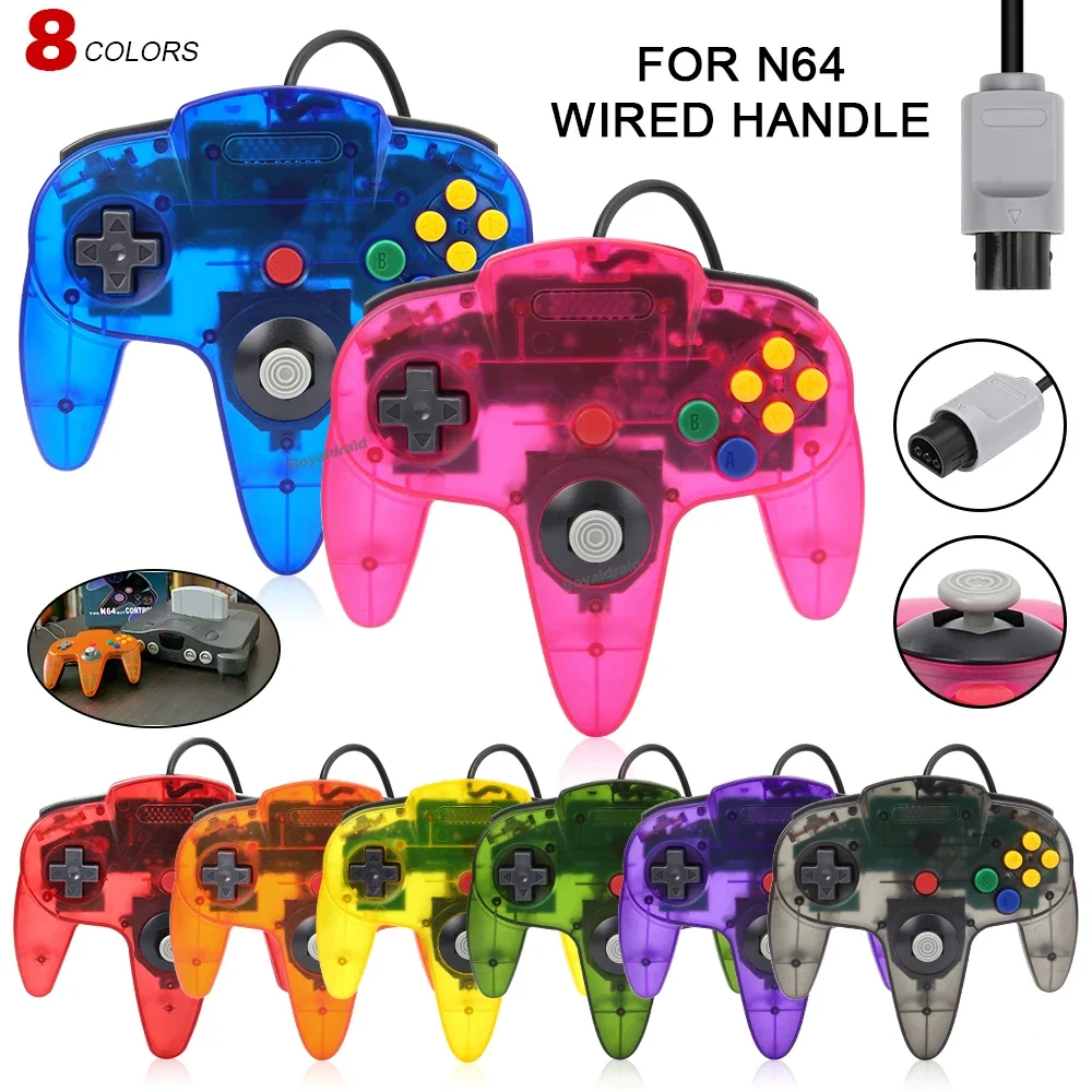 NEW Wired Gamepad for N64 Cons - Retro Gaming Table ulasan dan harga